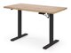 In hoogte verstelbaar bureau Houston 1942 (Artisan eiken + Zwart)