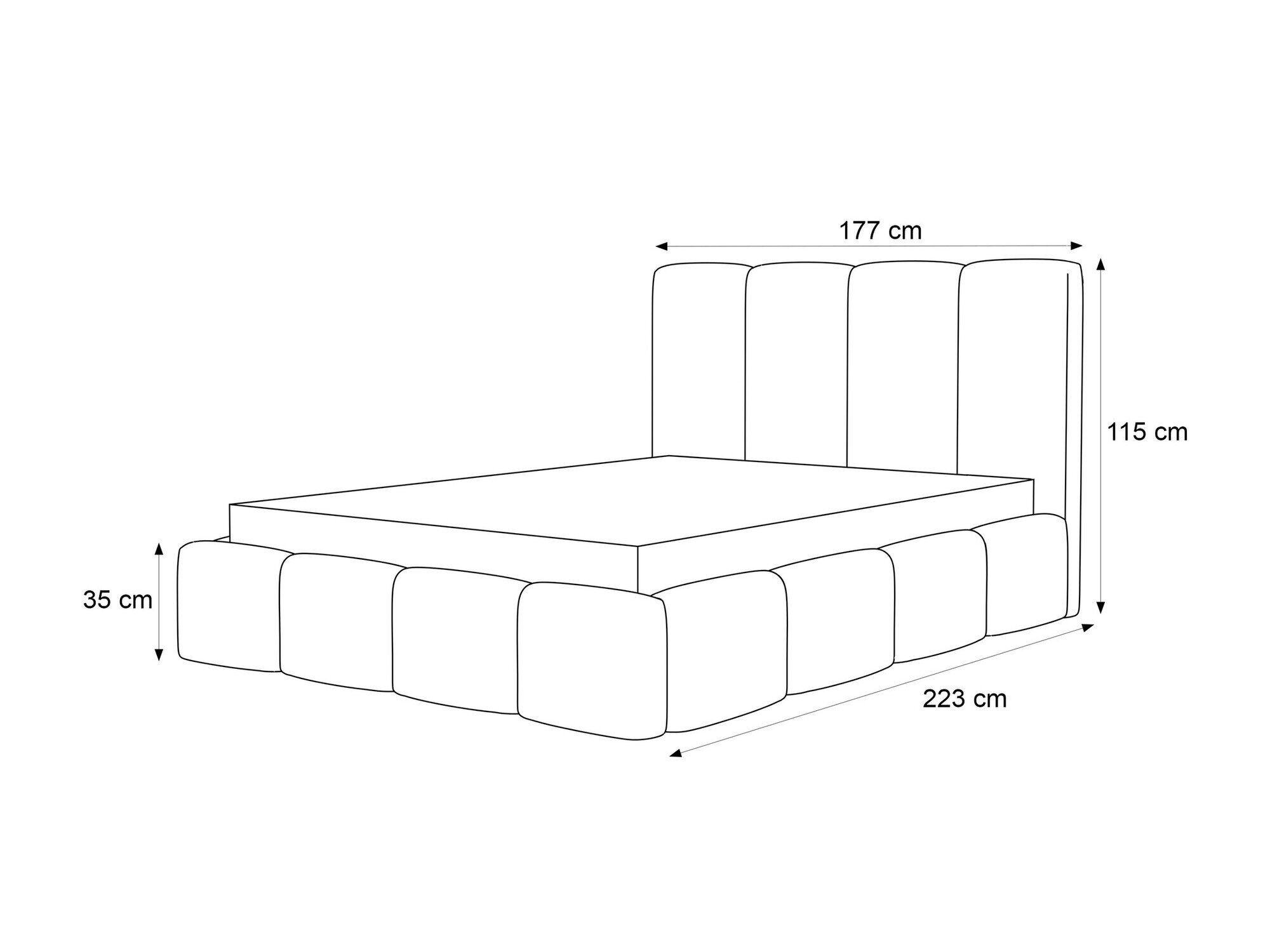 Bed Martinez 117 (Melody 02)