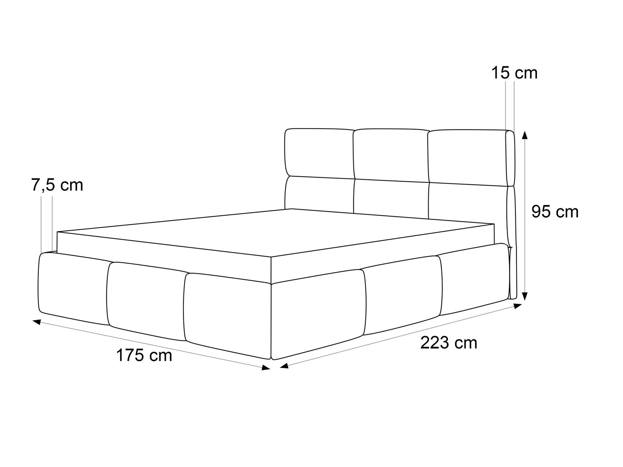 Bed Martinez 118 (Coral 85)