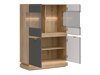 Buffet Teselbu 105 (Gris + Chêne)
