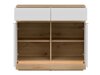 Ladekast Teselbu 102 (Wit + Eiken)