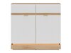 Ladekast Teselbu 102 (Wit + Eiken)