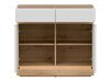 Ladekast Teselbu 102 (Wit + Eiken)