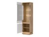 Boekenkast Teselbu 109 (Wit + Eiken)