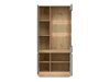 Boekenkast Teselbu 111 (Antraciet + Eiken)