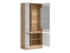 Boekenkast Teselbu 111 (Wit + Eiken)