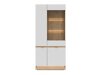 Boekenkast Teselbu 111 (Wit + Eiken)