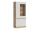 Boekenkast Teselbu 111 (Wit + Eiken)