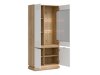 Boekenkast Teselbu 111 (Wit + Eiken)