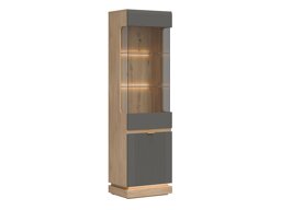 Estantería Teselbu 109 (Gris + Roble)