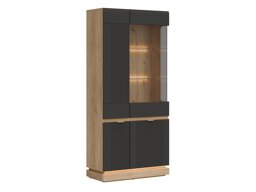 Етажерка Teselbu 111 (Антрацит + Дъб)
