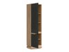 Boekenkast Teselbu 112 (Antraciet + Eiken)