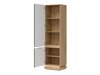 Boekenkast Teselbu 112 (Antraciet + Eiken)