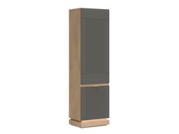 Boekenkast Teselbu 112 (Grijs + Eiken)