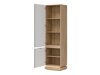 Boekenkast Teselbu 112 (Grijs + Eiken)