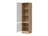 Boekenkast Teselbu 112 (Wit + Eiken)