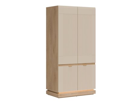 Kledingkast Teselbu 113 (Kasjmier + Eiken)