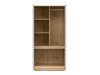 Kledingkast Teselbu 113 (Wit + Eiken)