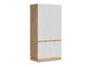 Kledingkast Teselbu 113 (Wit + Eiken)