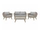 Set vrtnog namještaja Berwyn 2626 (Taupe + Siva)