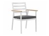 Komplet mize in stolov Berwyn 2629 (Siva)
