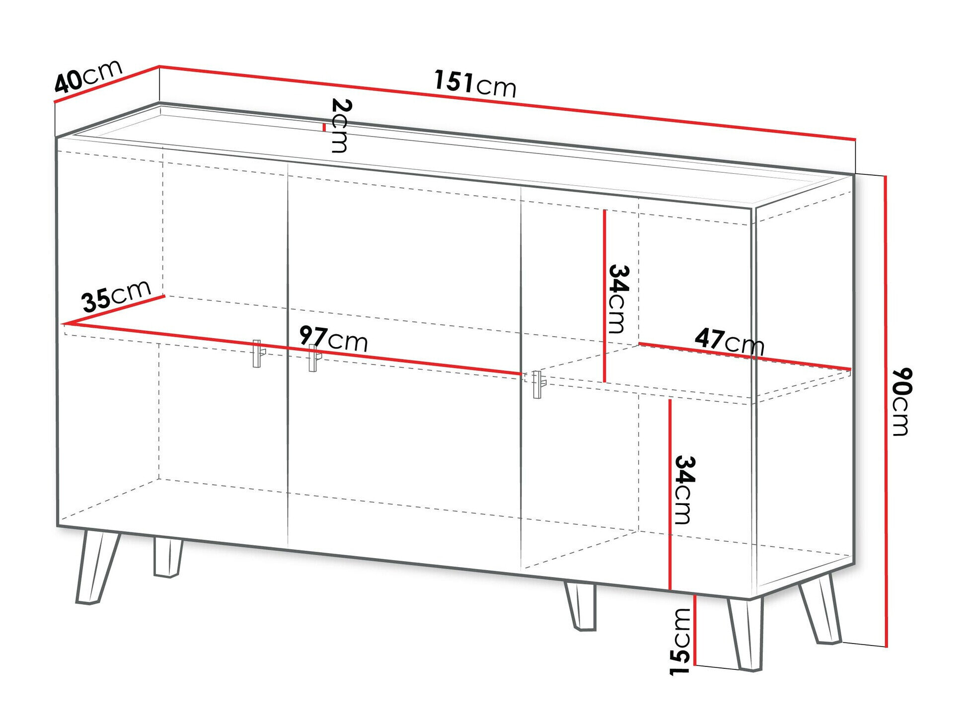 Skænk Comfivo Avimelo 101