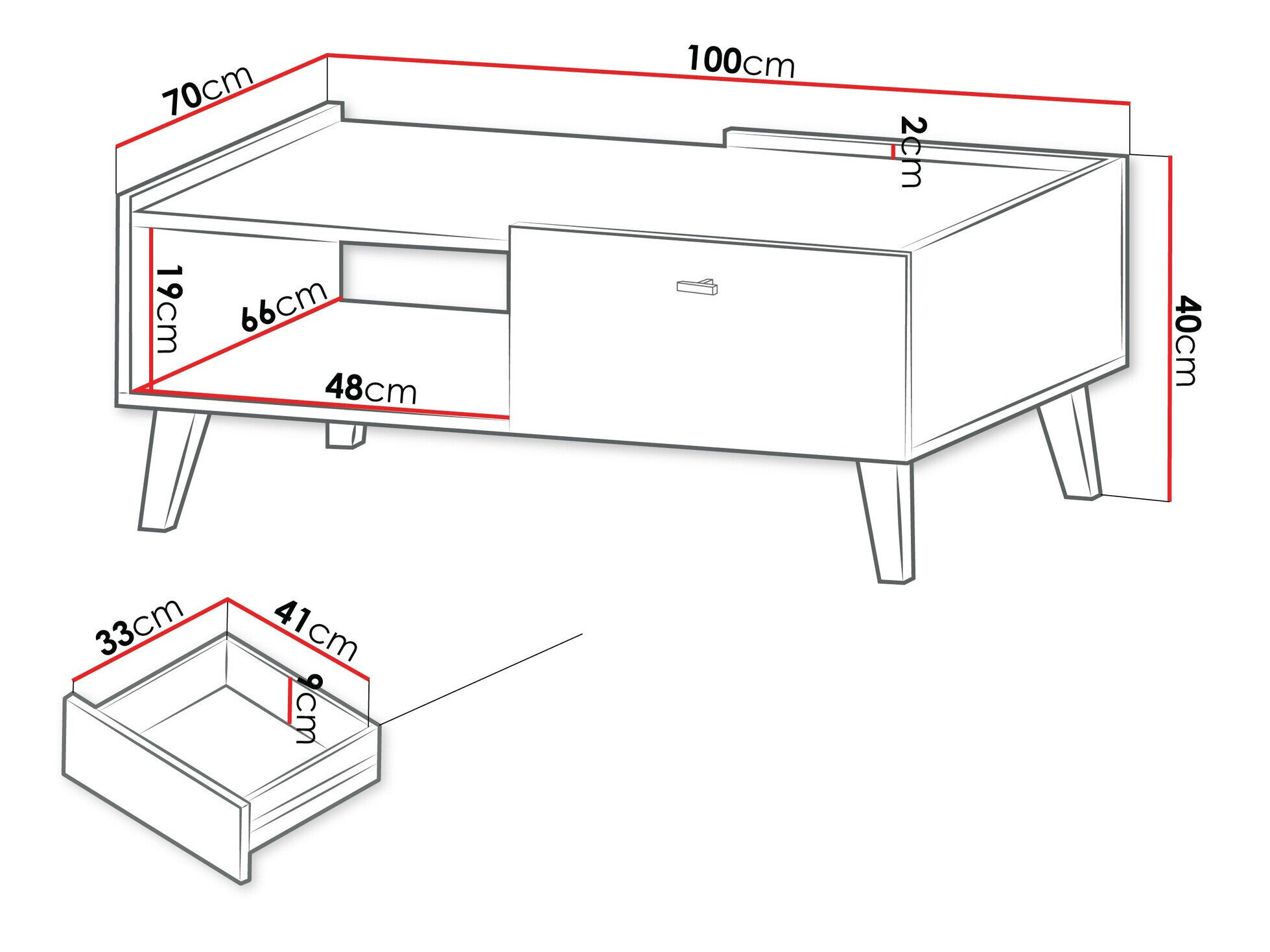Sofabord Comfivo Avimelo 103