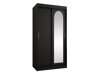 Kledingkast Hartford 505 (Zwart)