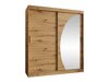 Kledingkast Hartford 506 (Artisan eiken)