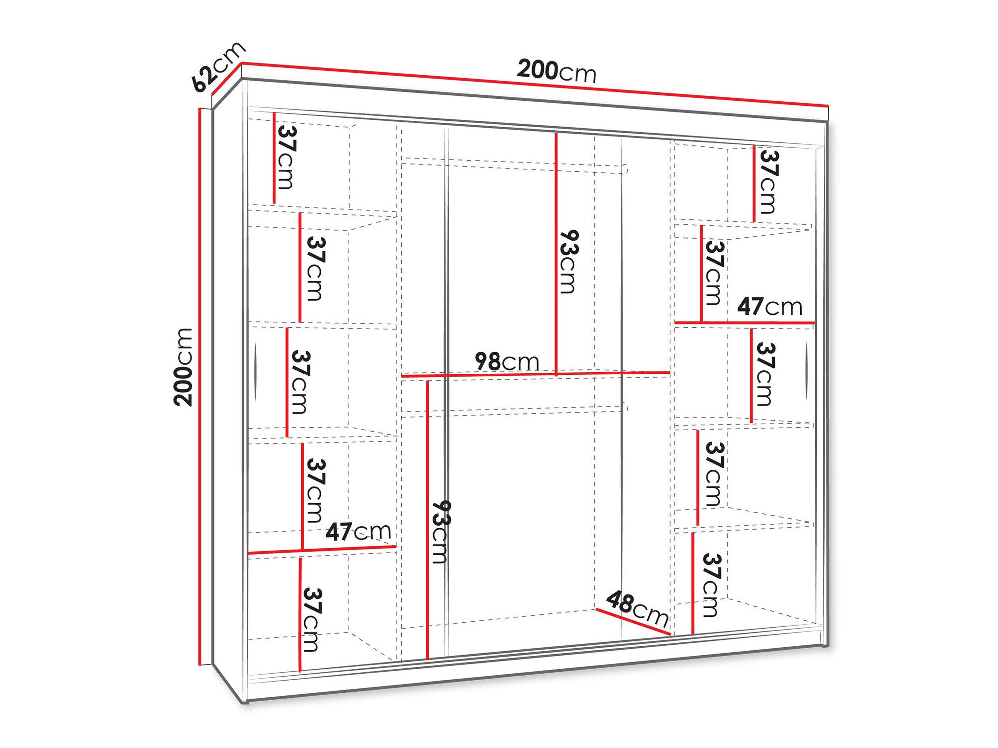 Garderobeskab Hartford 507 (Artisan eg)