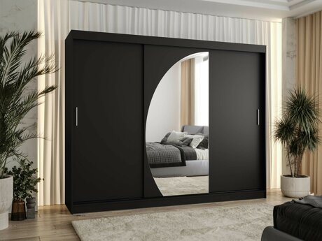 Garderobeskab Hartford 508 (Sort)