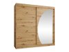 Kledingkast Hartford 507 (Artisan eiken)