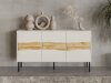 Dressoir Monevare 100 (Wotan eik + Kasjmier)