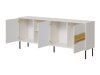 Dressoir Monevare 101 (Zwart + Wotan eik)
