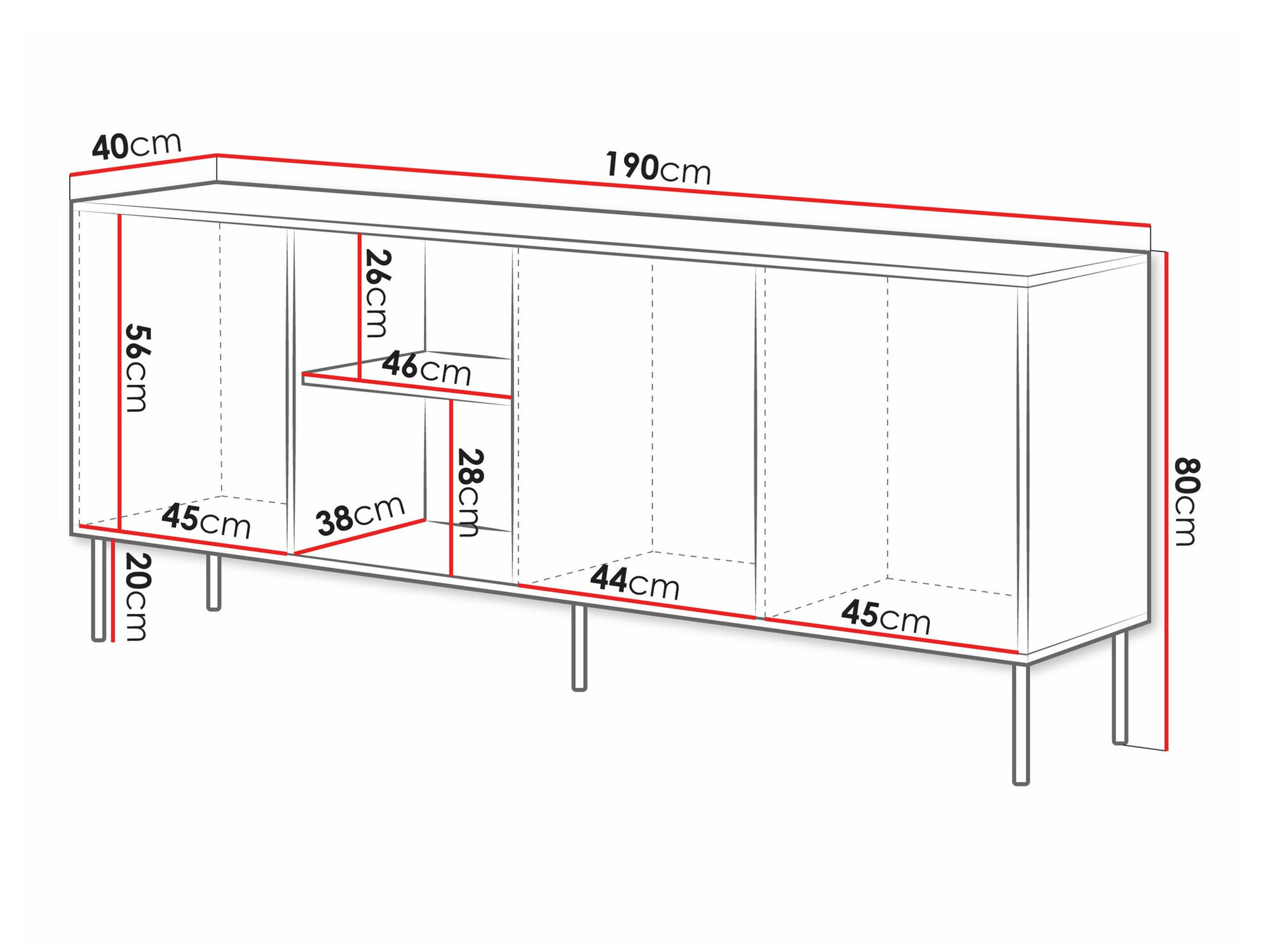 Skænk Monevare 101 (Wotan eg + Kashmir)
