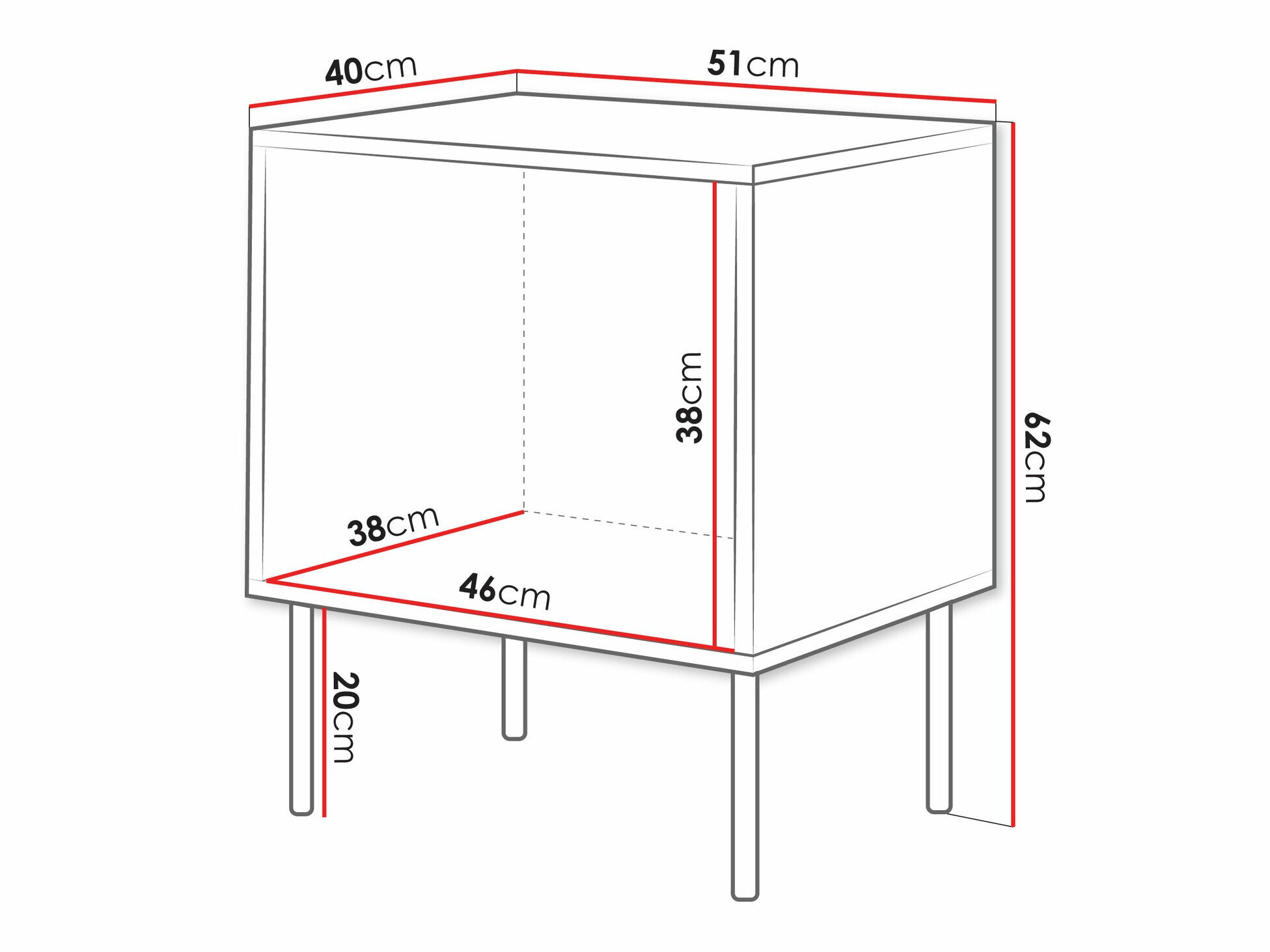 Natbordssæt Monevare 104 (Wotan eg + Kashmir)