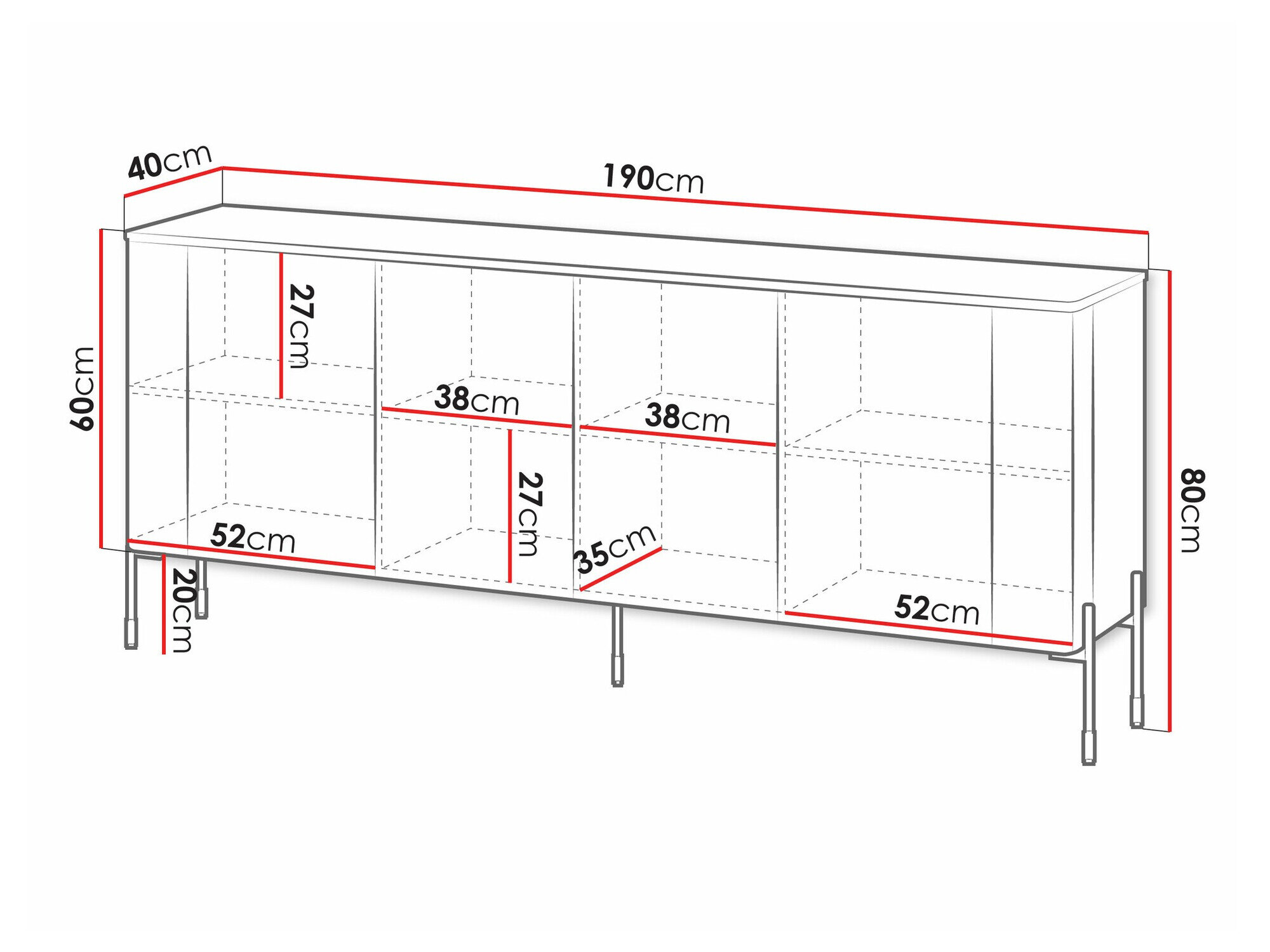 Skænk Nobilitas I (Hvid)