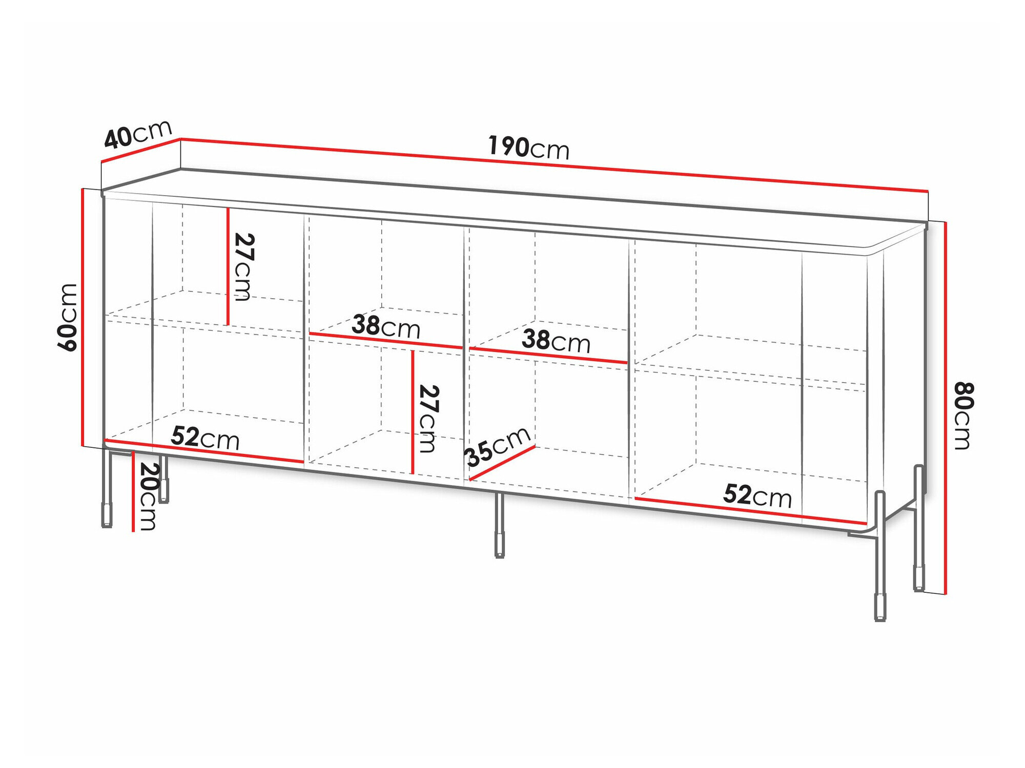 Skænk Nobilitas I (Sort)
