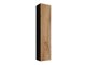 Wandplank Vilrin II (Zwart + Wotan eik)