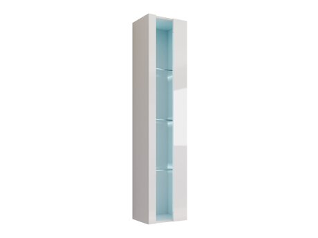 Wandplank Vilrin V (Wit + Glanzend wit)