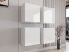 Kasten set Vilrin (Wit + Glanzend wit)