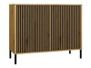 Sideboard Orlsone 108 (Schwarz + Artisan Eichenholzoptik)