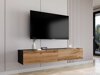 TV-bord Venenou 123 (Sort + Wotan eg)