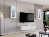 TV-meubel Vilrin II (Wit + Glanzend wit)