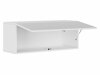 Wandkast Vilrin VI (Wit + Glanzend wit)