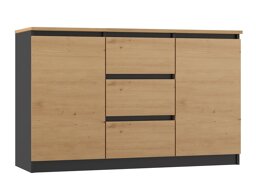 Kumode Elbvelu 112 (Artisan ozols + Antracīts)