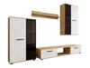 Woonkamerset Genio (Artisan eiken + Wit)