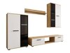 Woonkamerset Genio (Artisan eiken + Wit)