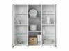 Dressoir Torcame 100 (Wit + Glanzend wit)