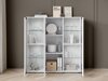 Dressoir Torcame 100 (Wit + Glanzend wit)